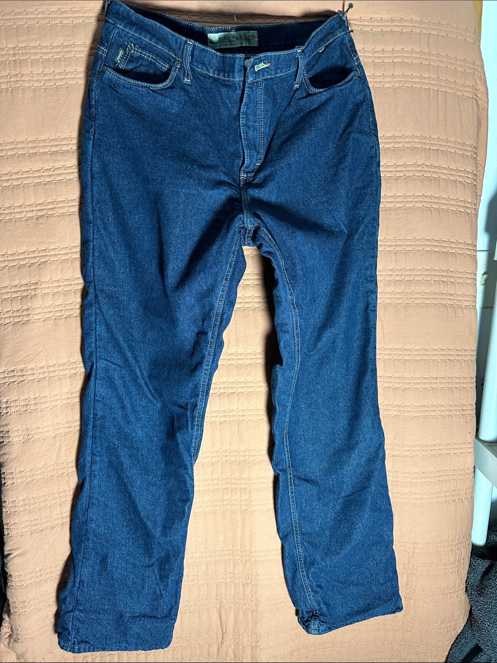 Cabela's Dark Blue Men's Straight-Leg Jeans